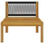 Preview:  3-Sitzer-Gartensofa mit Kissen Massivholz Akazie