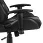 Preview:  Gaming-Stuhl Drehbar Schwarz PVC