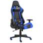 Preview:  Gaming-Stuhl Drehbar Blau PVC