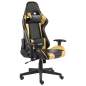 Preview:  Gaming-Stuhl Drehbar Golden PVC