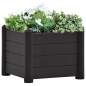 Preview:  Garten-Hochbeet PP Anthrazit 43x43x35 cm