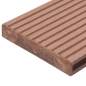Preview:  Endkappen für Terrassendielen 10 Stk. Braun Kunststoff 