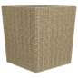 Preview: 3-tlg. Bistro-Set Poly Rattan und Hartglas Beige Preview: 3-tlg. Bistro-Set Poly Rattan und Hartglas Beige