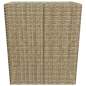 Preview: 3-tlg. Bistro-Set Poly Rattan und Hartglas Beige Preview: 3-tlg. Bistro-Set Poly Rattan und Hartglas Beige