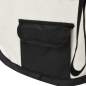 Preview:  Faltbarer Welpenlaufstall mit Tragetasche Schwarz 145x145x61 cm