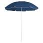 Preview: Sonnenschirm mit Stahlmast Blau 180 cm
