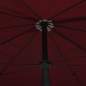 Preview:  Sonnenschirm mit Mast 200x130 cm Bordeauxrot