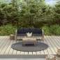 Preview:  2-tlg. Garten-Lounge-Set mit Auflagen Poly Rattan Beige