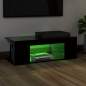 Preview:  TV-Schrank mit LED-Leuchten Schwarz 90x39x30cm
