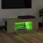 Preview:  TV-Schrank mit LED-Leuchten Sonoma-Eiche 90x39x30cm