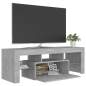 Preview:  TV-Schrank mit LED-Beleuchtung Betongrau 120x35x40 cm