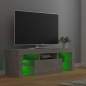 Preview:  TV-Schrank mit LED-Beleuchtung Betongrau 120x35x40 cm