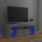 Preview:  TV-Schrank mit LED-Beleuchtung Betongrau 120x35x40 cm