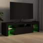 Preview:  TV-Schrank mit LED-Beleuchtung Schwarz 140x36,5x40 cm