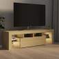 Preview:  TV-Schrank mit LED-Beleuchtung Sonoma-Eiche 140x36,5x40 cm