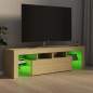 Preview:  TV-Schrank mit LED-Beleuchtung Sonoma-Eiche 140x36,5x40 cm