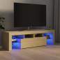 Preview:  TV-Schrank mit LED-Beleuchtung Sonoma-Eiche 140x36,5x40 cm