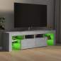 Preview:  TV-Schrank mit LED-Beleuchtung Betongrau 140x36,5x40 cm