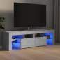 Preview:  TV-Schrank mit LED-Beleuchtung Betongrau 140x36,5x40 cm