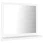 Preview:  Badspiegel Weiß 40x10,5x37 cm Holzwerkstoff