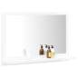 Preview:  Badspiegel Hochglanz-Weiß 60x10,5x37 cm Holzwerkstoff