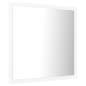 Preview:  LED-Badspiegel Weiß 40x8,5x37 cm Acryl