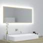 Preview:  LED-Badspiegel Sonoma-Eiche 100x8,5x37 cm Acryl