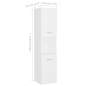 Preview:  Badezimmerschrank Weiß 30x30x130 cm Holzwerkstoff