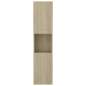 Preview:  Badezimmerschrank Sonoma-Eiche 30x30x130 cm Holzwerkstoff