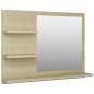 Preview:  Badspiegel Sonoma-Eiche 60x10,5x45 cm Holzwerkstoff