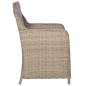 Preview:  9-tlg. Garten-Essgruppe Poly Rattan Braun