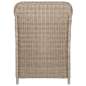 Preview:  9-tlg. Garten-Essgruppe Poly Rattan Braun