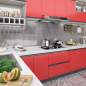 Preview:  Möbelfolien Selbstklebend 2 Stk. Rot 500x90 cm PVC