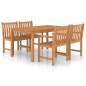 Preview:  5-tlg. Garten-Essgruppe Massivholz Teak
