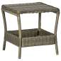 Preview:  3-tlg. Garten-Lounge-Set mit Auflagen Poly Rattan Braun