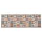 Preview:  Küchenteppich Waschbar Mosaik Mehrfarbig 60x180 cm
