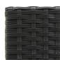 Preview: 5-tlg. Gartenbar-Set Poly Rattan Schwarz