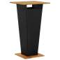 Preview: 5-tlg. Gartenbar-Set mit Kissen Poly Rattan Schwarz