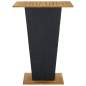 Preview: 5-tlg. Gartenbar-Set mit Kissen Poly Rattan Schwarz