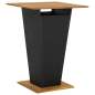 Preview: 9-tlg. Gartenbar-Set mit Kissen Poly Rattan Schwarz