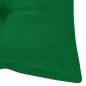 Preview:  Gartenbank mit Auflage 120 cm Massivholz Akazie