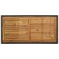 Preview:  5-tlg. Gartenbar-Set mit Kissen Poly Rattan Schwarz