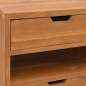 Preview:  Beistellschrank 40x30x76 cm Teak Massivholz