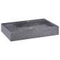 Preview:  Waschbecken Schwarz 58x39x10 cm Marmor