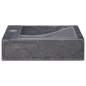 Preview:  Waschbecken Schwarz 58x39x10 cm Marmor