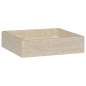 Preview:  Waschbecken Creme 40x40x10 cm Marmor