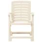 Preview:  Gartenstühle 4 Stk. Kunststoff Weiß