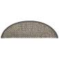 Preview:  Treppenmatten Selbstklebend Sisal-Look 15 Stk 56x17x3 Hellbraun