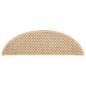 Preview:  Treppenmatten Selbstklebend Sisal 15 Stk. 56x17x3 cm Hellbeige