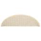 Preview:  Treppenmatten Selbstklebend Sisal-Look 15 Stk. 56x17x3 Berber